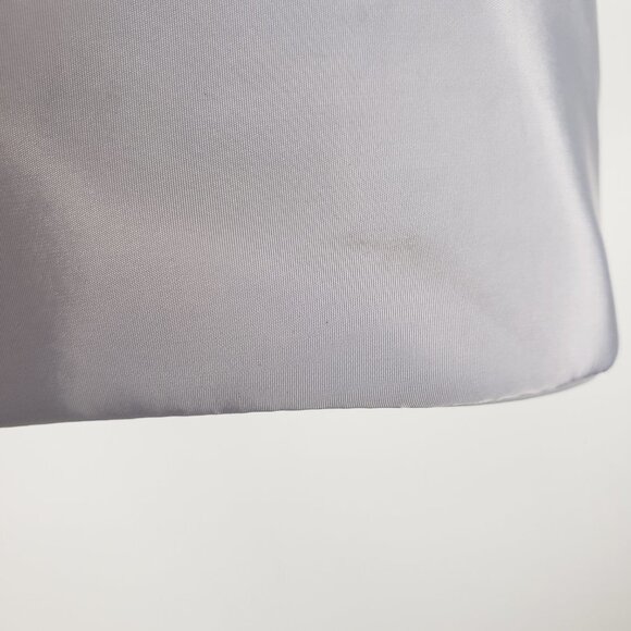 Steve Madden Bstripe Purse Gray Nylon Shoulder Tote Y2K Spellout - Picture 8 of 12